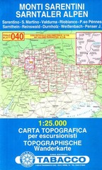 Tabacco Casa Editrice Monti Sarentini/Sarntaler Alpen (Map) (UK IMPORT)