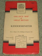 OS Ordnance Survey 1″ Seventh Series Maps – good condition, 1950s on paper