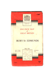 BURY ST EDMUNDS – Ordnance Survey One Inch Map (Seventh Series)