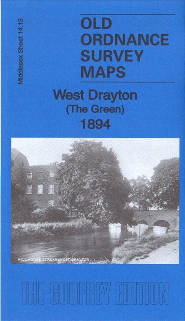 West Drayton (The Green) 1894 Middlesex Sheet 14.15 by Alan Godfrey