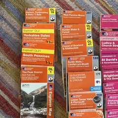 Ordanance Survey OS Maps Joblot X31