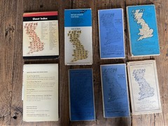 Vintage Bartholomew Maps Half Inch
