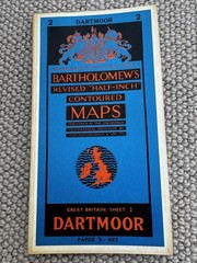 Job lot of 14 vintage maps, including Bartholomew’s Half Inch Cloth Maps