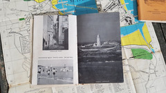 Newquay Padstow OS Linen Map St Ives Cornwall Town Guide Coach Guide AA hotels