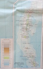 Bartholomew World Travel Map 15: Indian subcontinent • Scale- 1:4,000,000 (1979)