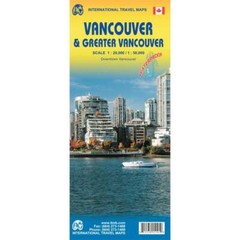 Canada 1:50,000 ITMB Vancouver & Greater Vancouver Waterproof Street Maps