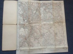 Vintage OS Map – Sheet TQ 36 – CROYDON, BECKENHAM, SELSDON area – 1952