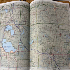 MICHIGAN Delorme Atlas & Gazetteer Map Book Topo Back Roads GPS Recreation