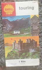 Shell Touring Map – 4 Wales (1966) ebay uk