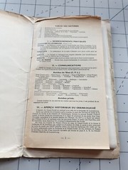 Map of Grand Duche De Luxembourg & Sight Seeing Guide 64 De Rouck