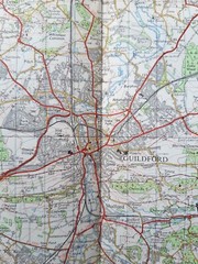 Ordnance Survey – 1 inch to 1 statute mile Sheet 170 – London S.W. – 1965 -63/66