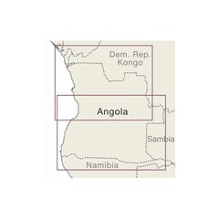 Angola Road Map – Reise Know-How 1:1.4Mil waterproof multi-language legend