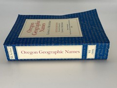 Oregon Geographical Names 5th And Atlas Oregon Lakes-Lewis McArthur 1982