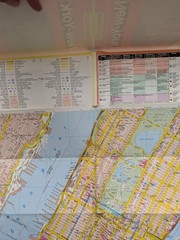 vintage GeoCenter World City Map of New York 1990s