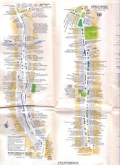 Collins – Illustrated London Map with Street Index – Central Tourist Area – 1998