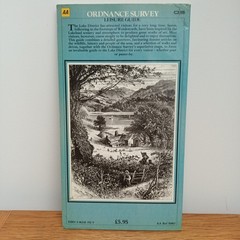 Vintage Ordnance Survey Leisure Guide Lake District 1984 Large Scale Maps, Walks