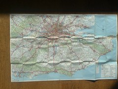 1978 Shell Road Map No2 Southern & Eastern England