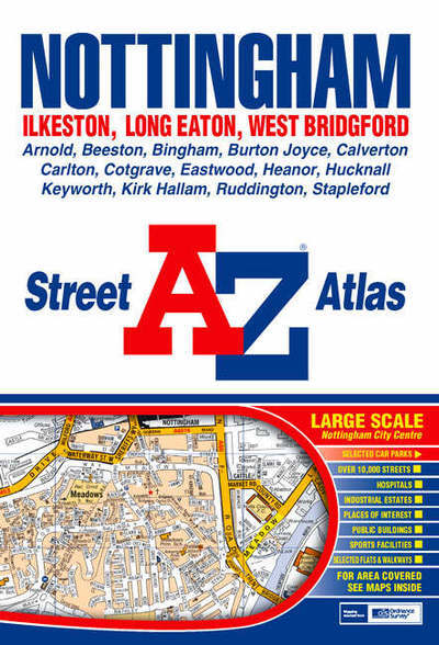 Geographers A-Z Map Company : Nottingham Street Atlas (paperback) Amazing Value