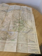 Ordnance Survey One Inch Map Sheet 107 Snowdon OS