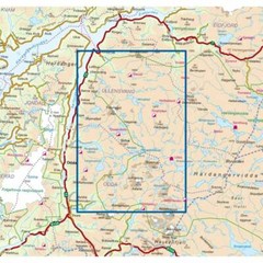 Hardangervidda Vest – Nordeca Turkart Norway walking hiking map 2659