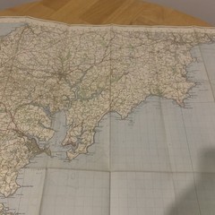 Ordnance Survey One Inch Map Sheet 290 Truro And Falmouth 1961