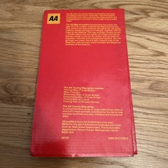1977 AA Map Of London – Road Map Fold Out In Good Condition