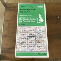 ROSS – on – WYE (EAST) 1977 Ordnance Survey Pathfinder Series 62/72