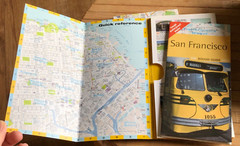 Rough Guides maps, 15 cities, 1st editions, Circa early 2000s, most unused