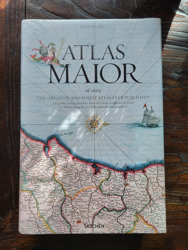 Joan Blaeu: Atlas Maior – Hardcover, 2016 Taschen edition, new in plastic