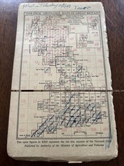 Vintage Ordnance Survey Map Sheet 174 Bude 1946 One Inch Map Cornwall Devon