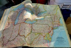 National Geographic Society Atlas Folio 1958