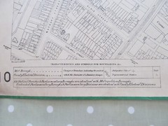 VINTAGE OS LARGE SCALE MAP LONDON TOOTING BROADWAY AREA 1 : 1,056 1921 Rev 1939