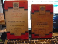 Job Lot of 6 plus 2 West Country O/S Maps – All Listed – VG