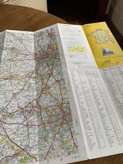 Michelin Road Map No.51 Calais Lille Bruxelles 1/200000
