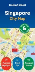 Lonely Planet Lonely Planet Singapore City Map (Map) Compact City Planning Maps