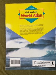 Quick and Easy World Atlas by American Map Co – Good Condition 1996