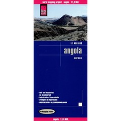Angola Road Map – Reise Know-How 1:1.4Mil waterproof multi-language legend