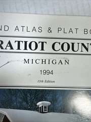 Gratiot County Michigan 1994/ 13th edition land Atlas and Plat book