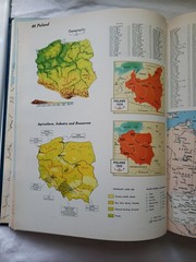 1977 Hammond Contemporary World Atlas No Jacket Very Good
