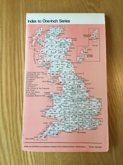 1967 Ordnance Survey One Inch Map 129 Ludlow (incl Leominster , Church Stretton