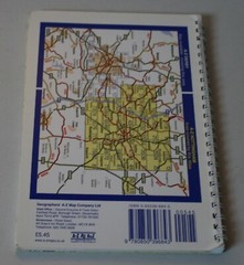 Geographers AZ Street Atlas – Nottingham, Ilkeston, Long Eaton – 2000