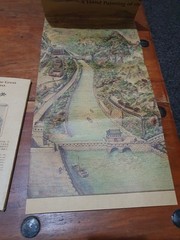 Print of a Hand Painting of the Great Wall at Juyong Pass China