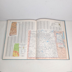 Hammond International World Atlas 1966 Edition Hardcover Book with Dust Jacket