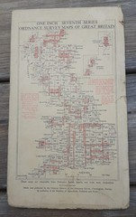 BARNSTAPLE Ordnance Survey One-Inch Map Sheet 163 7th Series 1960 Paper