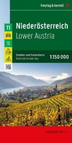 Freytag-Berndt Lower Austria (Map) (UK IMPORT)