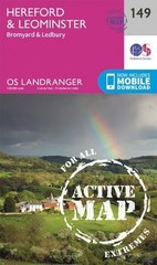 Hereford & Leominster, Bromyard & Ledbury (Map) OS Landranger Active Map