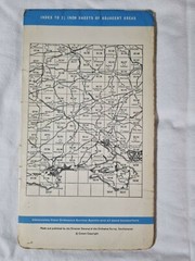 Vintage Urchfort Ordnance Survey Map 2.5 inch 1958 Paper Edition – Sheet SU 05