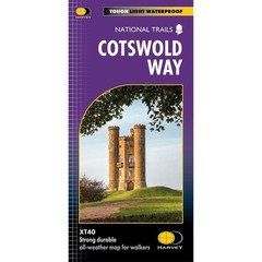 Cotswold Way Bath Map Hiking Walking Path Route National Trail Harvey Maps