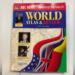 EUC Rand McNally World Atlas & Review – 1993 Edition