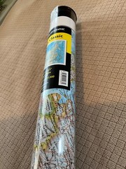NATIONAL GEOGRAPHIC: RUSSIA CLASSIC WALL MAP 30.25”x 23.5” 2012
